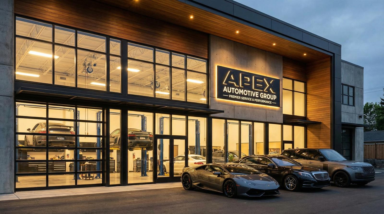 暗网修车改装公司门店